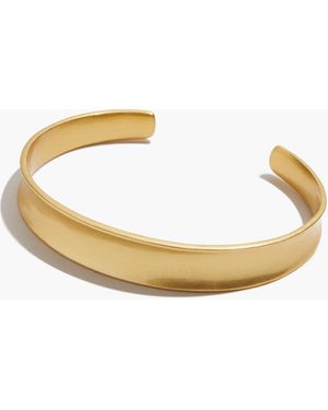 MW Sculptural Cuff Bracelet - White