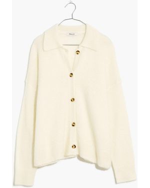 MW Carrabelle Polo Cardigan Jumper - White