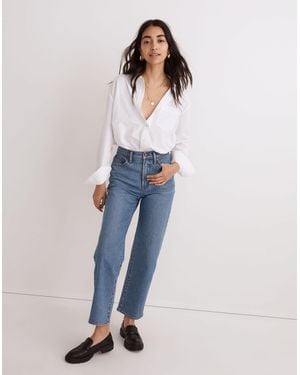 MW The Perfect Vintage Wide-Leg Jean - Blue