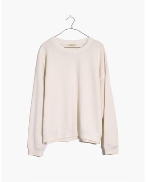 MW Double-Crewneck Sweatshirt - White