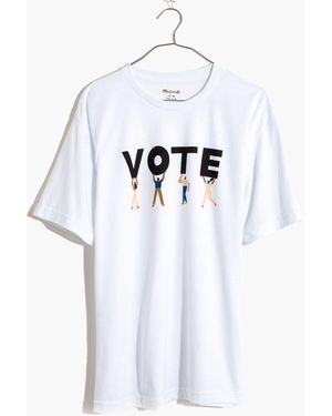 MW Vote Graphic Tee - White