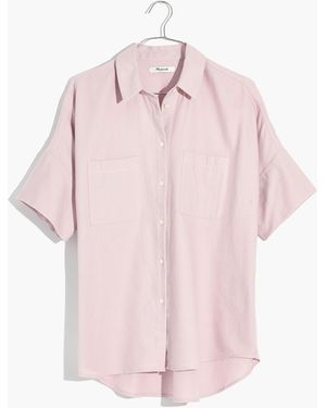 MW Flannel Courier Shirt - White