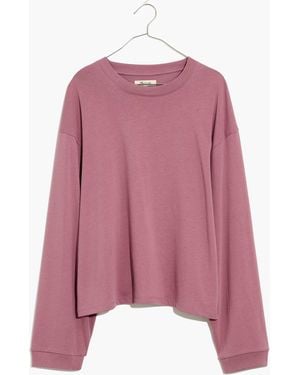 MW Supima&Reg; Cotton Essential Long-Sleeve Tee - Pink