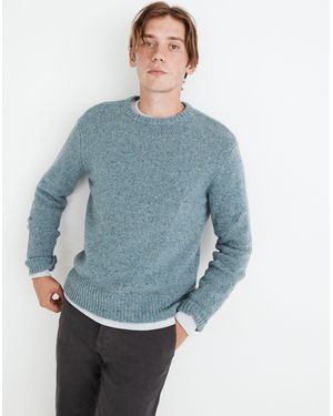 MW Donegal Crewneck Jumper - Blue