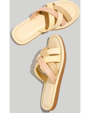MW The Leeandra Slide Sandal - Metallic