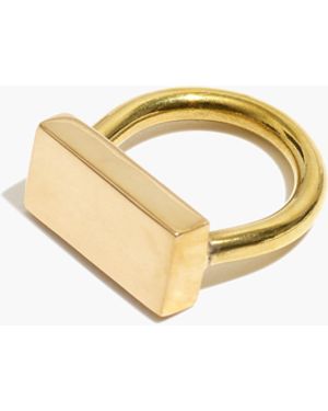 MW To The Market Statement Ring - White