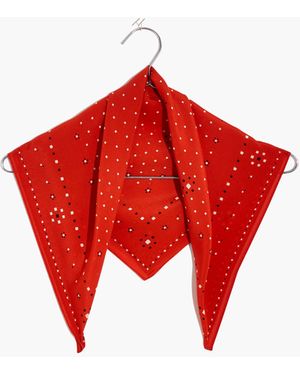 MW Silk Bandana - Red