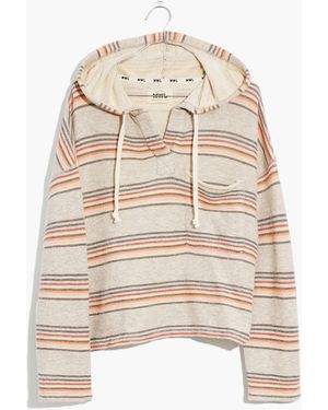 MW L Popover Hoodie Sweatshirt - Natural