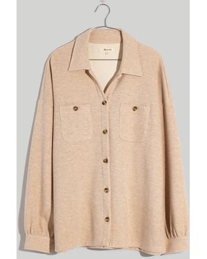 MW Plus Double-Faced Shirt-Jacket - Natural