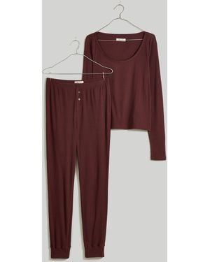MW Pointelle Pyjama Set - Multicolour