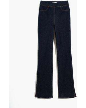 MW Pull-On Skinny Flare Jeans - White