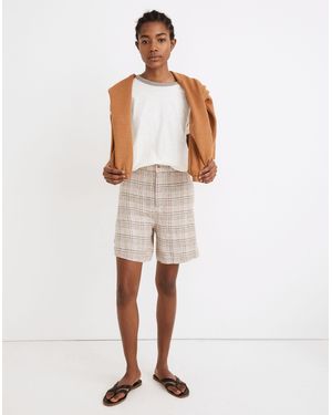 MW Linen Clean Shorts - White