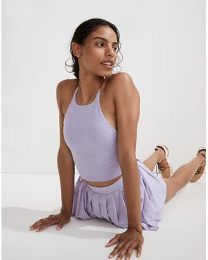 MW Outdoor Voices Move Free Crisscross Tank - Purple