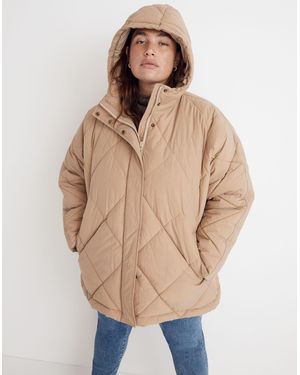 MW Plus Holland Quilted Puffer Parka - Natural