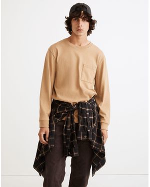 MW Relaxed Long-Sleeve Tee - Black