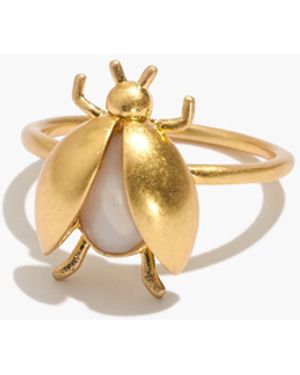 MW Lovebug Ring - White