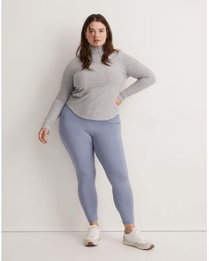 MW "Plus L Flex High-Rise 25" Leggings" - Blue