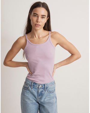 MW Supima&Reg; Rib '90S Tank - Purple