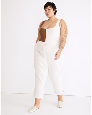 MW Plus Lightestspun Beach Cover-Up Trousers - White