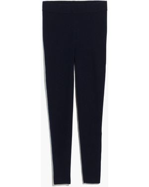 MW (Re)Sourced Cashmere High-Rise Jumper Leggings - Blue