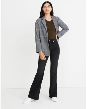 MW "Tall 11" High-Rise Flare Jeans - Blue