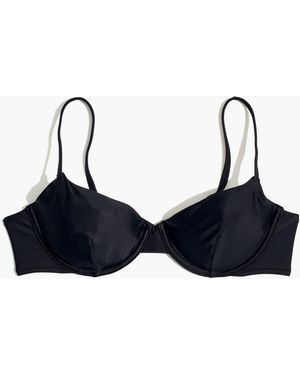 MW Madewell Second Wave Underwire Bikini Top - Multicolour