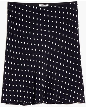 MW Mini Slip Skirt - White