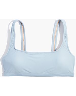 MW Madewell Second Wave Balconette Bikini Top - White
