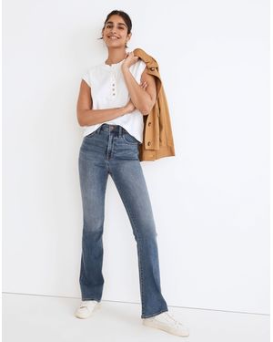 MW Petite Skinny Flare Jeans - Blue