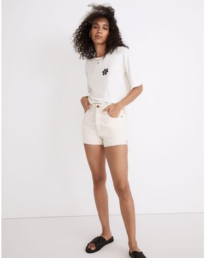 MW Rivet &Amp; Thread Bandana Graphic Oversized Tee - White