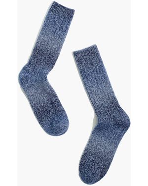 MW Crew Socks - Blue