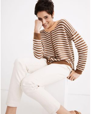 MW Stripe-Play Smithe Pullover Jumper - White