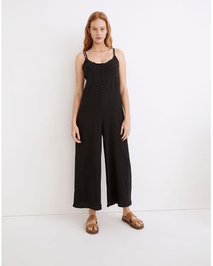 MW Textured Cover-Up Jumpsuit - Multicolour