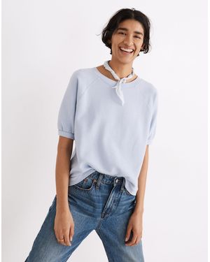 MW Short-Sleeve Sweatshirt - White