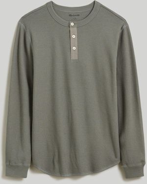 MW Thermal Henley Tee - Grey