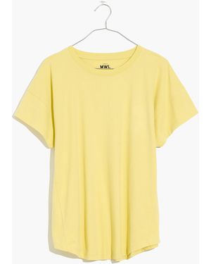 MW Plus L Seamed Tee - Black