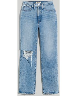MW The Tall Perfect Vintage Straight Jean - Blue