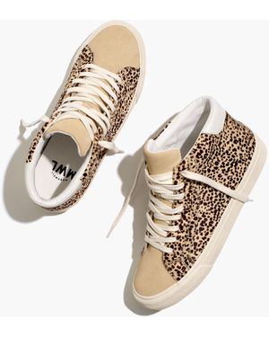 MW Sidewalk High-Top Trainers - Metallic