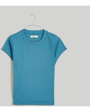 MW Supima&Reg; Rib Tee - Blue