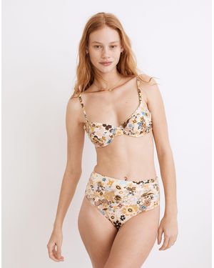 MW Madewell Second Wave Underwire Bikini Top - Natural