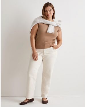MW Plus Supima&Reg; Rib Tee - Natural