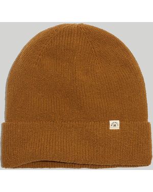 MW (Re)Sourced Cuffed Beanie - Brown