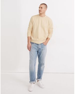 MW Hemp-Cotton Crewneck Sweatshirt - Blue