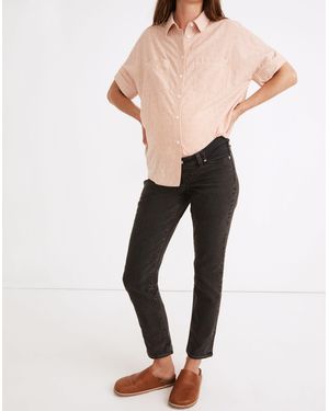 MW Maternity Side-Panel Perfect Vintage Jeans - Natural