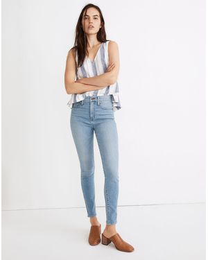 MW "10" High-Rise Skinny Jeans - Blue