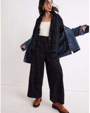 MW Corduroy Kentwood Oversized Shirt-Jacket - Blue