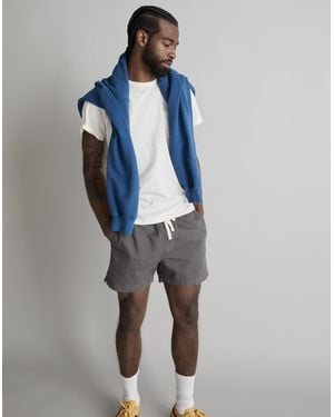 MW 4 1/2&Quot; Cotton Everywear Shorts - Blue