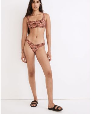 MW Madewell Second Wave Balconette Bikini Top - White