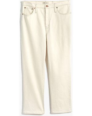 MW Tall Slim Demi-Boot Jeans - White