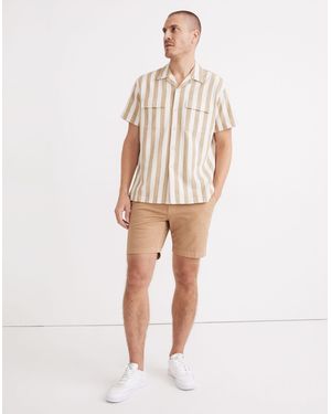 MW "7" Chino Shorts" - Natural